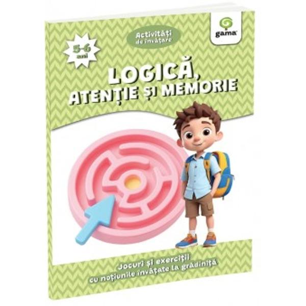 Logica atentie si memorieAcest caiet face parte din colec&539;ia &bdquo;Activit&259;&539;i de zi cu zi&rdquo; care urm&259;re&537;te dezvoltarea copilului de-a lungul &bdquo;copil&259;riei mijlocii&rdquo; &icirc;n perioada dintre 3 ani &537;i 6 ani&Icirc;n aceast&259; etap&259; a evolu&539;iei sale jocul trebuie s&259; fie activitatea principal&259; &ndash; iar sarcinile propuse &icirc;n caiete nu se abat de la acest principiu 