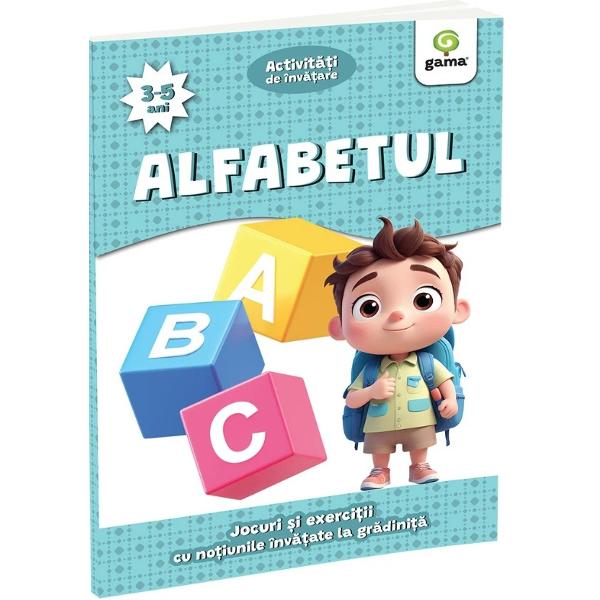 AlfabetulAcest caiet face parte din colec&539;ia &bdquo;Activit&259;&539;i de zi cu zi&rdquo; care urm&259;re&537;te dezvoltarea copilului de-a lungul &bdquo;copil&259;riei mijlocii&rdquo; &icirc;n perioada dintre 3 ani &537;i 6 ani&Icirc;n aceast&259; etap&259; a evolu&539;iei sale jocul trebuie s&259; fie activitatea principal&259; &ndash; iar sarcinile propuse &icirc;n caiete nu se abat de la acest principiu&Icirc;nv&259;&539;area va deveni 