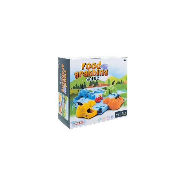 Pregateste-te de o competitie plina de rasete viteza si reflexe rapide cu jocul Hungry Hippo clasicul joc de masa care aduce bucurie atat copiilor cat si adultilorJoc de societate interactiv Hungry Hippos pentru 2-4 jucatori antrenarea reflexelor si coordonarii 38 x 38 x 85 cm multicolor Jocul interactiv Hungry Hippos este o alegere perfecta pentru momentele pline de distractie in familie aducand impreuna copii si adulti intr-o competitie amuzanta si energicaCu un 