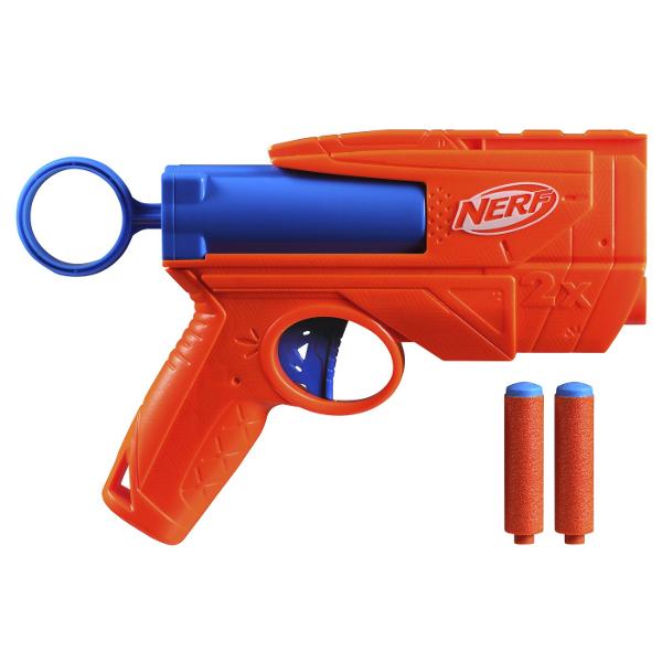 Marca Nerf iti imbunatateste jocul cu sageti de inalta performanta Nerf N Series si sageti Nerf N1 Ai abilitatile ca un luptator Nerf acum ai blasterul si sagetile pentru a castiga un avantaj superior in jocul in interior si in aer liber De la creatorii sagetii cu spuma marca Nerf dezlantuie urmatoarea evolutie in sablare cu sageti cu spuma cu sagetile Nerf N Series N1 oferind PRECIZItIE VITEZa si DISTANta EXTREME Blasterul de sageti Nerf N Series Ward se mentine in lupta cu un design 