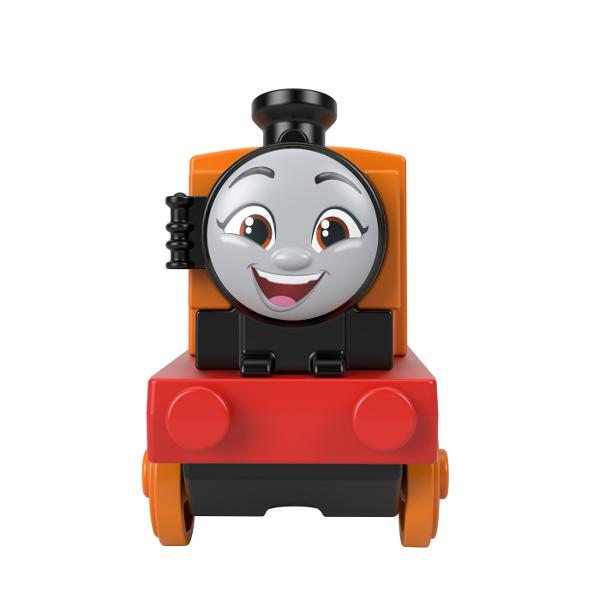 Copiii pot crea nenumarate aventuri pe Insula Sodor din Thomas the Train All Engines Go cu aceste tobogane din plastic de la Fisher-PriceFiecare roller coaster se bazeaza pe un personaj preferat din serieFiecare personaj se vinde separat si in functie de disponibilitateCompatibil cu toate seturile Thomas the Train Seturile vandute separat si in functie de disponibilitateAcest pachet contine personajul Nia