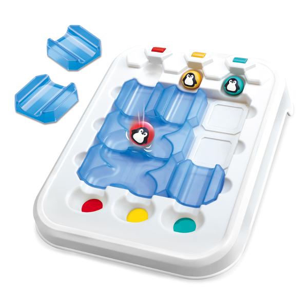 Joc educational Aventura Pinguinilor Jocul necesita o analiza atenta pentru a plasa piesele in pozitiile corecte si stabileste care piese lipsesc Este ideal pentru formarea abilitatilor de observare rationament cognitiv planificare si rezolvare de probleme