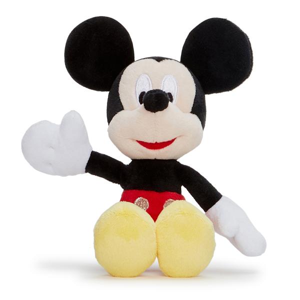 Stim ca primul cel mai bun prieten al celui mic este jucaria de plus cea alaturi de care descopera lumea si doarme linistit noaptea Tocmai de aceea vi-l propunem pe Mickey Mouse soricelul simpatic care se face imediat placut si de cei mai mici dar si de cei mai mari Aceasta jucarie de plus este fabricata dintr-un material de calitate rezistent si in conformitate cu cerintele de calitate Disney Dimensiunea ei este de 20 de centimetri