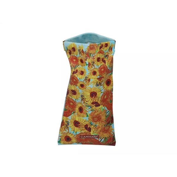 Etui pentru ochelari Van Gogh Sunflowers 9x18 cm 0210322