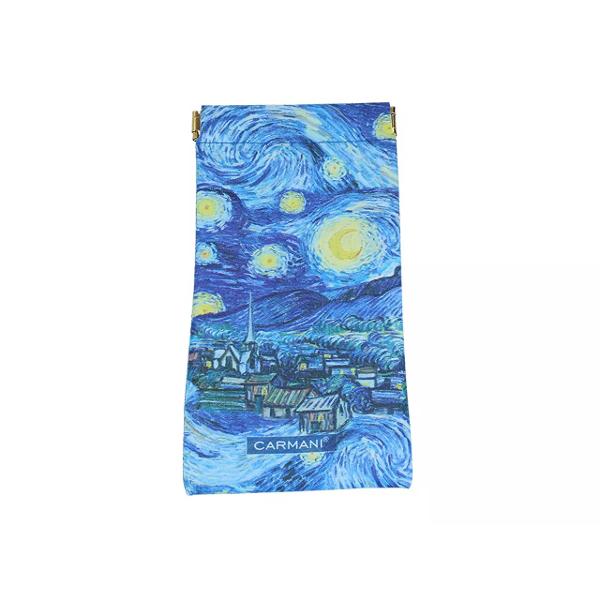 Etui pentru ochelari Van Gogh Noapte Instelata 9x18 cm 0210321