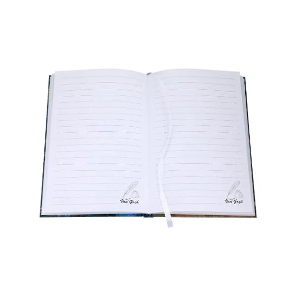 Bloc notes Van Gogh inspirat din Noapte Instelata 21x145 cm 80 file 0215060