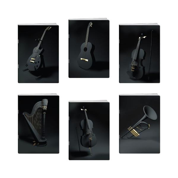 Caietul Elisa&nbsp;Instrumente Muzicale&nbsp;este solu&539;ia ideal&259; pentru &537;coal&259; av&acirc;nd&nbsp;60&nbsp;file cu o grosime de 80 grm&sup2; perfect adaptat&259; scrierii cu stiloul Caietul este disponibil &icirc;n format&nbsp;A4&nbsp;cu liniatur&259; &icirc;n&nbsp;dictando&nbsp;8 mm&nbsp;IMPORTANT Pretul afisat este per bucata Nu se poate alege culoarea