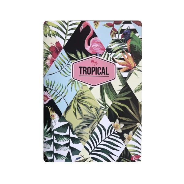 Caietul&nbsp;Elisa Tropical&nbsp;este solu&539;ia ideal&259; pentru &537;coal&259; av&acirc;nd&nbsp;60 file&nbsp;cu o grosime de&nbsp;80 grm&sup2; perfect adaptat&259; scrierii cu stiloul Caietul este disponibil &icirc;n format&nbsp;A4&nbsp;cu liniatur&259; &icirc;n&nbsp;Dictando&nbsp;8 mmIMPORTANT Pretul afisat este per bucata Nu se poate alege culoarea