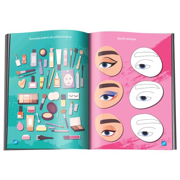 &Icirc;n Vreau s&259; fiu Hair & Make-Up Artist vei avea ocazia&bull; s&259; realizezi tunsori &537;i machiaje potrivite pentru diverse ocazii;&bull; s&259; creezi lookuri spectaculoase;&bull; s&259; personalizezi unghii palete de farduri etc