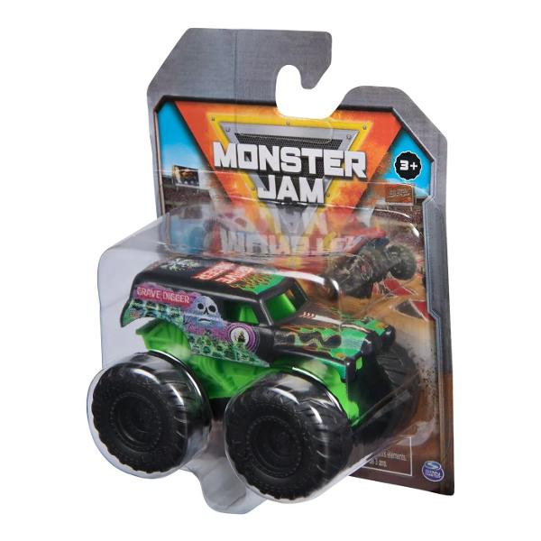 Masinuta Monster Jam la scara 172 este o jucarie dinamica realizata din metal si plastic rezistent conceputa pentru joaca activa si colectie Designul robust rotile supradimensionate si detaliile realiste inspira aventuri off-road si cascadorii spectaculoase atat in interior cat si in exterior Modelul este compact si usor de manevrat ideal pentru mainile copiilor dar si pentru pasionatii de vehicule miniaturaleImportant Pretul afisat este per bucata Acest produs 