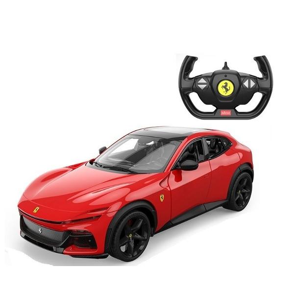 Copilul dumneavoastra se poate juca in voie cu masina cu telecomanda FERRARI PUROSANGUE scara 1 la 14 oferita de brandul international Rastar Nicio cursa nu este imposibil de castigat cu acesta masinuta replica oficiala cu licenta a modelului original construita cu mare atentie la detalii Masinuta are proportiile ideale pentru momente pline de distractie si amuzamentMasinuta functioneaza pe frecventa de 24GAlimentarea se face astfel  pentru masinuta sunt necesare 5 baterii tip AA  iar 