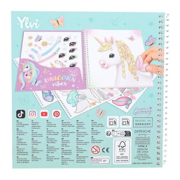 Unicorni de aproape &Icirc;n cartea de stickere &bdquo;Create your special Unicorn&rdquo; de la Ylvi pute&539;i crea capete de unicorn frumoase pe 24 de pagini Include 11 coli de stickere Spirala practic&259; pentru rasfoit pagini cu usurinta