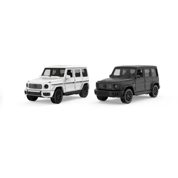 Masinuta are proportiile ideale pentru momente pline de distractie si amuzament Masinuta metalica MERCEDES AMG scara 1 la 43 are anvelope de cauciuc si un design detaliat interior-exterior realizat din materiale metalice turnate cu accesorii realizate din material plastic de calitate superioara Copilul dumneavoastra se poate juca in voie cu masina metalica MERCEDES AMG de la brandul international Rastar Nicio cursa nu este imposibil de castigat cu acesta masinuta care este o replica 