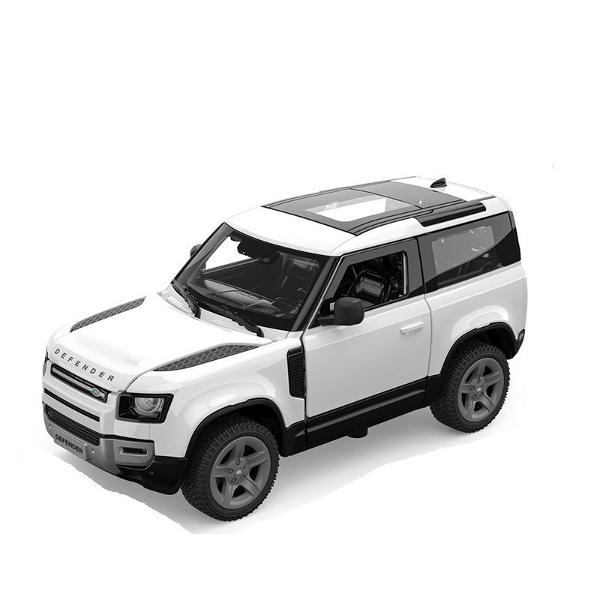 Masinuta are proportiile ideale pentru momente pline de distractie si amuzament avand dimensiunile in centimetri dupa cum urmeaza  1888453 Masinuta metalica Land Rover Defender 90 Alb scara 1 la 24 are anvelope de cauciuc si un design detaliat interior-exterior realizat din materiale metalice turnate cu accesorii realizate din material plastic de calitate superioara Copilul dumneavoastra se poate juca in voie cu masina metalica Land Rover Defender 90 Alb de la brandul international 