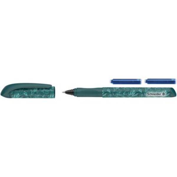 Roller Schneider Voice &icirc;n culori vii cu detalii grafice coolScrisul fluent &537;i frumos este garantat de compatibilitatea cu rezervele de cerneal&259; SchneiderV&acirc;rf din o&539;el inoxidabilZon&259; de prindere cu man&537;on ergonomicCorp din plastic rezistentClip de prindere robustPotrivit at&acirc;t pentru dreptaci c&acirc;t &537;i pentru st&acirc;ngaciDetalii la blister un roller  dou&259; 