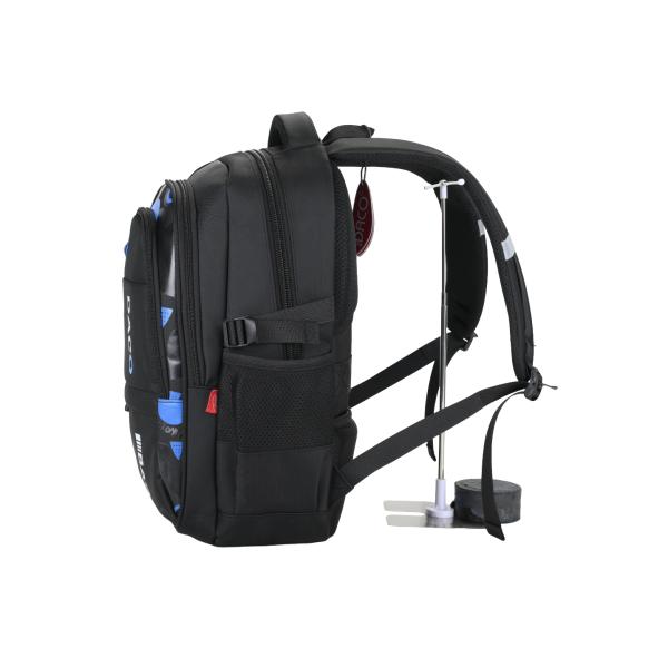 Ghiozdan &537;colar DACO GH5004N 45 cm &ndash; negru ghiozdan adolescen&539;i cu 4 compartimente poliester rezistentGhiozdanul DACO GH5004N 45 cm negru este alegerea ideal&259; pentru adolescen&539;i care au nevoie de un rucsac practic rezistent &537;i bine organizat Cu un design clasic &537;i versatil acest ghiozdan este perfect pentru utilizarea zilnic&259; la 