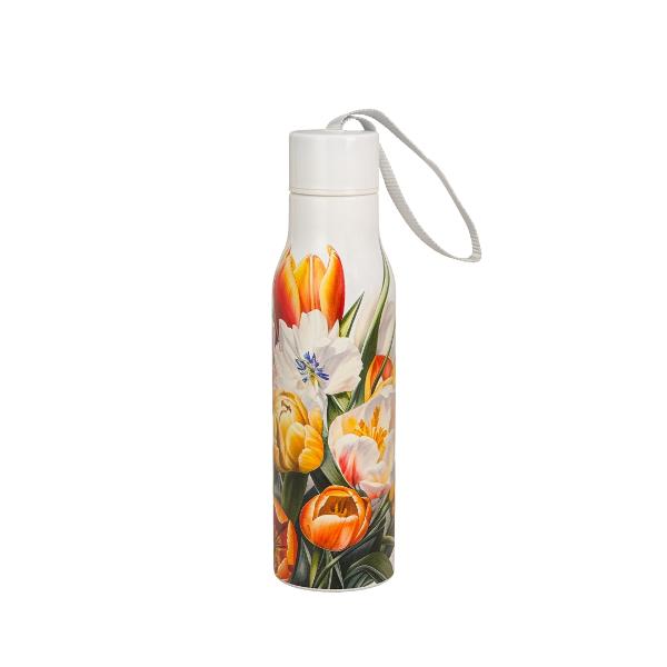 Sticla termic&259; LALELE din colec&539;ia Flowers Classic este fabricat&259; din o&539;el inoxidabil 188 &537;i este perfect&259; pentru 