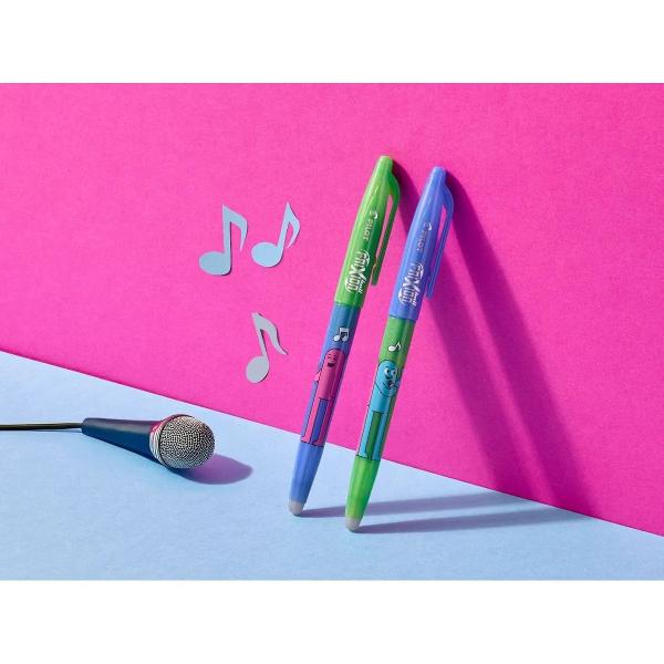 Roller Pilot FriXion Best Friends &ndash; Edi&539;ie limitat&259; cerneal&259; albastr&259; 07 mmDescoper&259;&nbsp;Pilot FriXion Best Friends un roller cu design creativ &537;i personaje simpatice parte dintr-o edi&539;ie limitat&259; care aduce mai mult&259; personalitate fiec&259;rei pagini Ideal pentru &537;coal&259; birou sau hobby-uri combin&259; distrac&539;ia cu func&539;ionalitateabr 