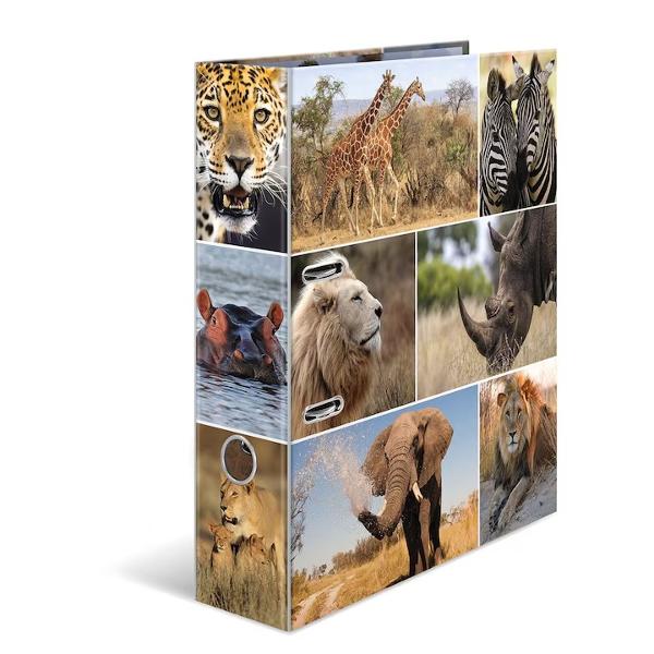 Biblioraft A4 plastifiat 7 cm AFRICA HERMA H7168&nbsp;&nbsp;