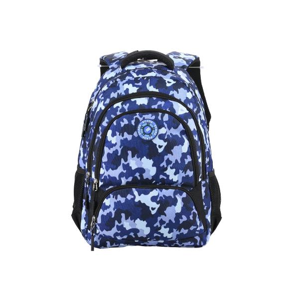 Ghiozdan &537;colar ECADA 61496 46 cm model camuflaj albastruGhiozdanul ECADA 61496 este alegerea ideal&259; pentru elevii care prefer&259; un stil modern &537;i dinamic Designul cu model camuflaj &icirc;n nuan&539;e de albastru ofer&259; un aspect cool &537;i versatil potrivit pentru &537;coal&259; &537;i activit&259;&539;ile de zi cu ziCu dimensiuni generoase &537;i compartimentare eficient&259; acest ghiozdan permite organizarea optim&259; a 