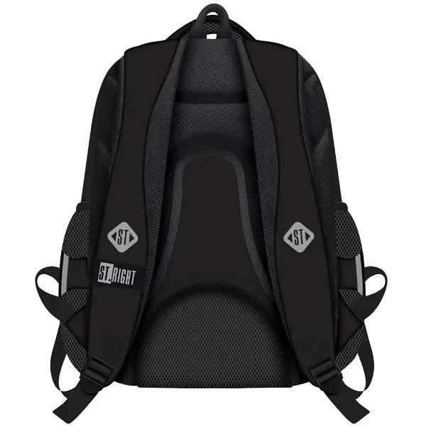 Ghiozdanul STRIGHT BP06 din colectia grafica K-POP Rhythm este conceput pentru organizare eficienta si purtare confortabila avand 4 compartimente si multiple zone de depozitare pentru acces rapid la obiectele esentialeEste echipat cu spate ergonomic si respirabil bretele reglabile si elemente reflectorizante pentru vizibilitate sporita Materialul impermeabil si baza intarita cu spuma si picioruse de protectie contribuie la durabilitate si protectia continutului4 