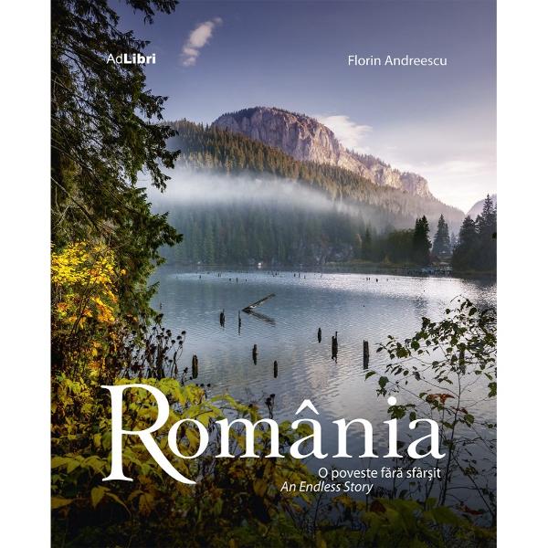 Albumul Rom&acirc;nia &ndash; O&nbsp; poveste f&259;r&259; sf&acirc;r&537;it&nbsp;v&259; ofer&259; o minunat&259; c&259;l&259;torie fotografic&259; prin Rom&acirc;nia din cheile spectaculoase ale Mun&539;ilor Apuseni &icirc;n Delta Dun&259;rii &537;i din Bucure&537;ti la burgurile transilv&259;nene &537;i satele-muzeu din Maramure&537; &537;i Bucovina