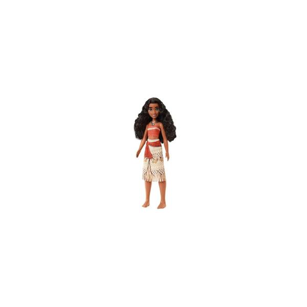 Aceasta papusa din colectia Disney Princess aduce farmecul povestilor clasice intr-o forma moderna si eleganta Modelul este realizat cu atentie la detalii avand o rochie lunga colorata si decorata cu imprimeuri inspirate din universul Disney Parul este coafat cu grija iar expresia delicata a fetei completeaza aspectul prietenos si magic al papusii Papusa este usor de manevrat fiind potrivita pentru joaca zilnica si pentru scenarii imaginative Designul robust si materialele rezistente 