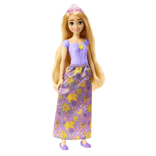 Aceasta papusa din colectia Disney Princess aduce farmecul povestilor clasice intr-o forma moderna si eleganta Modelul este realizat cu atentie la detalii avand o rochie lunga colorata si decorata cu imprimeuri inspirate din universul Disney Parul este coafat cu grija iar expresia delicata a fetei completeaza aspectul prietenos si magic al papusii Papusa este usor de manevrat fiind potrivita pentru joaca zilnica si pentru scenarii imaginative Designul robust si materialele rezistente 