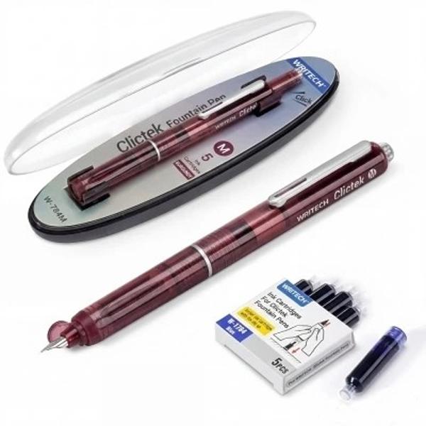 Stiloul retractabil Writech &icirc;mbin&259; elegan&539;a &537;i func&539;ionalitatea modern&259; &icirc;ntr-un instrument de scris premium ideal at&acirc;t pentru &537;coal&259; c&acirc;t &537;i pentru birou Designul retractabil inovator ofer&259; confort sporit &icirc;n utilizare &537;i elimin&259; grija pierderii capaculuiPrev&259;zut cu mecanism tip click silen&539;ios stiloul permite utilizarea rapid&259; &537;i practic&259; printr-o simpl&259; 
