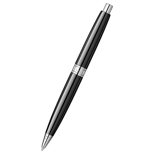 Pixul Parker Aster Black CT impresioneaza prin designul elegant si finisajele moderne fiind alegerea ideala pentru cei care apreciaza instrumentele de scris rafinate Corpul din alama este acoperit cu lac negru lucios si completat armonios de accesoriile din alama cromata si clipul din otel inoxidabil cromat Mecanismul click asigura o utilizare rapida si confortabila iar mina Parker ofera o experienta de scriere fluida si precisa Un pix clasic si versatil potrivit atat pentru utilizarea 