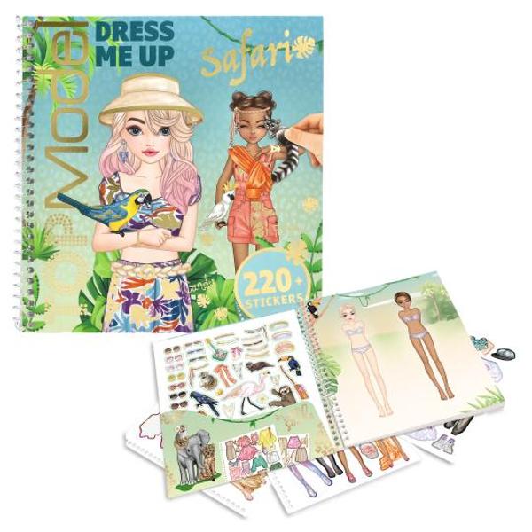 &nbsp;Dress Me Up Top Model kit cu autocolante24 pagini cu modele si 11 pagini cu autocolante capete haine si accesoriiPentru designeri incepatori&nbsp;&nbsp;