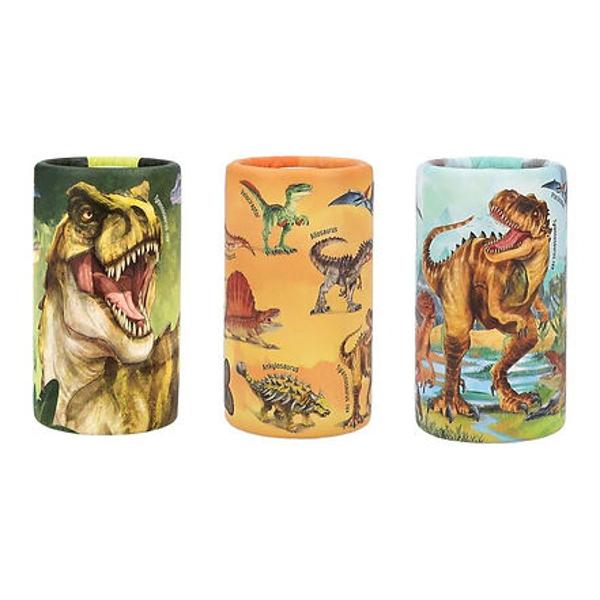 Lumea arata super interesanta prin micile caleidoscoape cu prisme de la Dino World Disponibil in trei modele diferite de dinozauri grozPret per bucata Nu se poate alege modelul