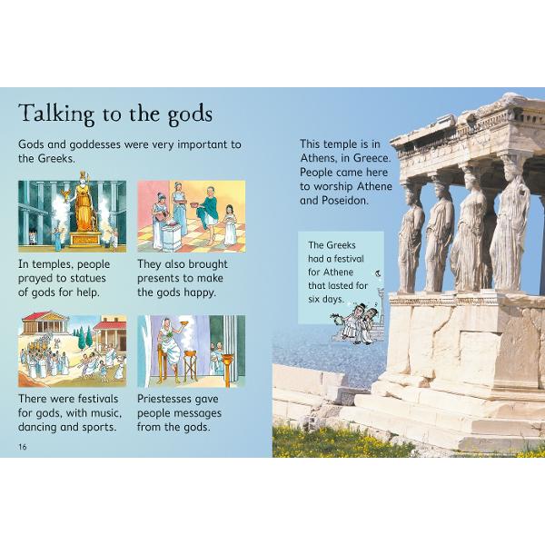A guide for beginner readers to Ancient Greece and the lives of its citizens Find out how far the Greek Empire spread how it was governed what people wore ate and did for fun learn about some of the most famous philosophers mathematicians and medics of the age and about how the Empire declinedChapters in this book include- An ancient land- Life in Greece- Clothes and fashion- What people ate- A trip to market- Feasts and fun- Gods and 