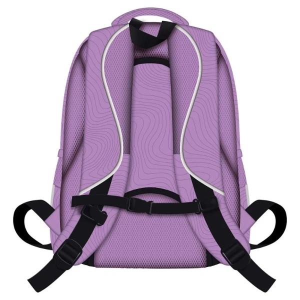 Rucsac Scolar 4 Compartimente BPL-60 Pop Demon Hunters Liliac 305443Specificatii 43x32x21 cm 4 compartimente spate ergonomic Air Flow material poliester impermeabil&bull; &65533;&65533; Dimensiuni 43 x 32 x 21 cm&bull; &65533;&65533; Compartimente 4 principale  2 buzunare laterale din plasa elastica  organizer interior cu buzunare sloturi pixuri si breloc detasabil&bull; &65533;&65533; Compartiment protejat zona captusita pentru 