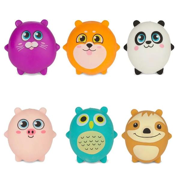 Animalutele Squishies sunt jucarii antistres moi si elastice realizate sub forma unor animalute simpatice precum panda bufnita hamster purcel sau lenes Fabricate din material placut la atingere aceste squishy-uri pot fi stranse si deformate revenind lent la forma initiala pentru o experienta relaxanta si distractiva Culorile vii si expresiile haioase le transforma in accesorii ideale pentru joaca colectie sau reducerea stresului&nbsp;Atentie Produsul se vinde la 