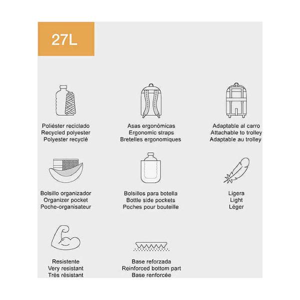 Ghiozdanul pentru &537;coal&259; Miquelrius Not Boring Pink ofer&259; un mod confortabil &537;i sustenabil de a transporta c&259;r&539;ile &537;i rechizitele &537;colare Modelul s&259;u triplu include2 compartimente mari cu deschidere &icirc;n partea de sus1 compartiment mai mic cu deschidere frontal&259;1 buzunar lateral din cauciuc ideal pentru sticla de ap&259;Fermoarele sunt de &icirc;nalt&259; calitate fabricate din 