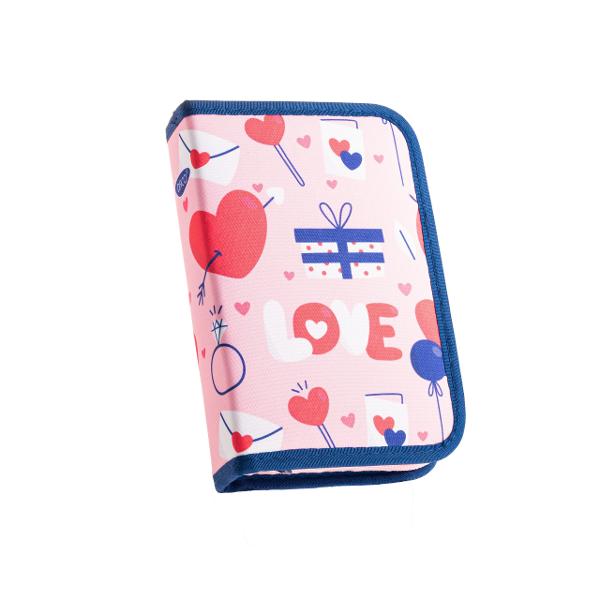 Penarul echipat DACO Pink este un accesoriu esen&539;ial pentru &537;coal&259; conceput pentru organizarea practic&259; a instrumentelor de scris &537;i a accesoriilor necesare zilnic Cu un design modern &537;i imprimeu vesel acest penar este potrivit pentru elevii care apreciaz&259; produsele func&539;ionale dar &537;i atractive vizualPenarele DACO sunt realizate din materiale de calitate &537;i 