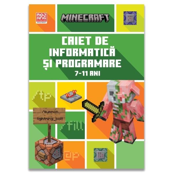 Transform&259; pasiunea pentru Minecraft &icirc;ntr-o aventur&259; de &icirc;nv&259;&539;are &537;i descoper&259; informatica &537;i programarea prin misiuni provoc&259;ri &537;i proiecte inspirate din jocul preferatMinecraft Caiet de informatic&259; &537;i programare 7 - 11 ani &icirc;i invit&259; pe copii s&259; exploreze concepte de informatic&259; &537;i programare &icirc;ntr-un context pe care &icirc;l cunosc &537;i &icirc;l &icirc;ndr&259;gesc universul 