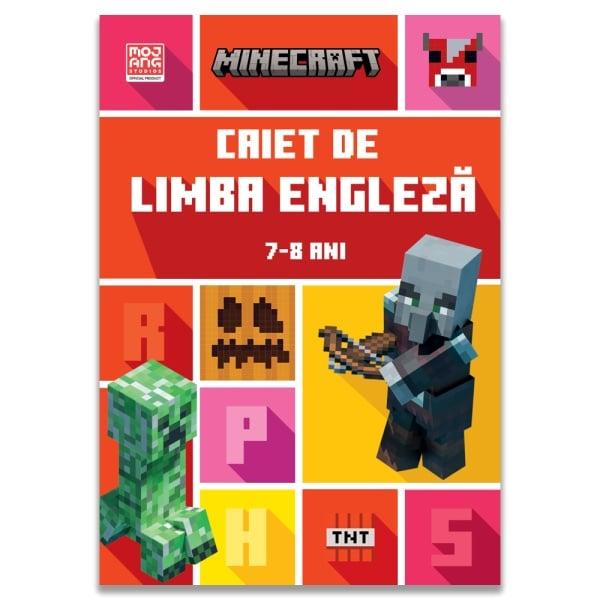Transform&259; exersarea limbii engleze &icirc;ntr-o aventur&259; Minecraft cu misiuni provoc&259;ri &537;i recompense care &icirc;i motiveaz&259; pe copii s&259; &icirc;nve&539;eAcest caiet de activit&259;&539;i &icirc;i ajut&259; pe copiii de 7&ndash;8 ani s&259; &icirc;&537;i consolideze cuno&537;tin&539;ele de limba englez&259; prin exerci&539;ii adaptate nivelului lor de v&acirc;rst&259; &537;i integrate &icirc;n universul 