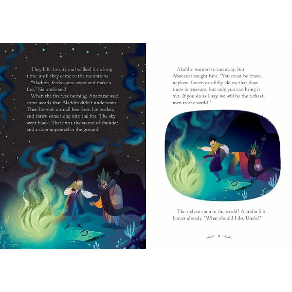 Aladdin I am your Uncle Abanazar If you do as I say we will be the richest men in the world But why does Abanazar want a dusty old lamp Could the lamp be magicIncludes a word list 5 pages of activities and free online audio British English and American English800 headwords 1995 words
