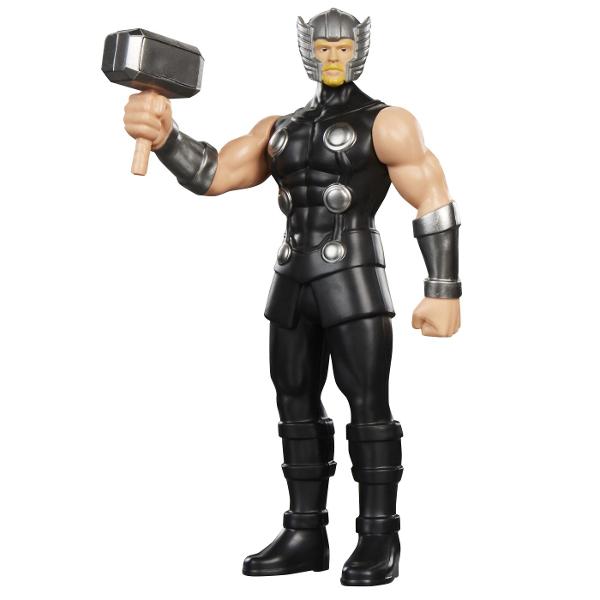 Figurina de actiune Marvel cu inaltimea de aproximativ 20 cm inspirata de indragitii supereroi din universul Marvel Designul detaliat si culorile specifice fiecarui personaj permit recrearea scenelor preferate si inventarea unor noi aventuri pline de actiune Figurina este potrivita pentru joaca de rol contribuind la dezvoltarea imaginatiei si creativitatii copiilor dar poate fi folosita si ca obiect de colectie Colectia poate include personaje precum Iron Man Spider-Man Hulk Captain 