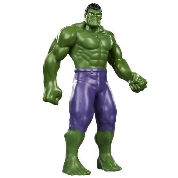 Figurina de actiune Marvel cu inaltimea de aproximativ 20 cm inspirata de indragitii supereroi din universul Marvel Designul detaliat si culorile specifice fiecarui personaj permit recrearea scenelor preferate si inventarea unor noi aventuri pline de actiune Figurina este potrivita pentru joaca de rol contribuind la dezvoltarea imaginatiei si creativitatii copiilor dar poate fi folosita si ca obiect de colectie Colectia poate include personaje precum Iron Man Spider-Man Hulk Captain 