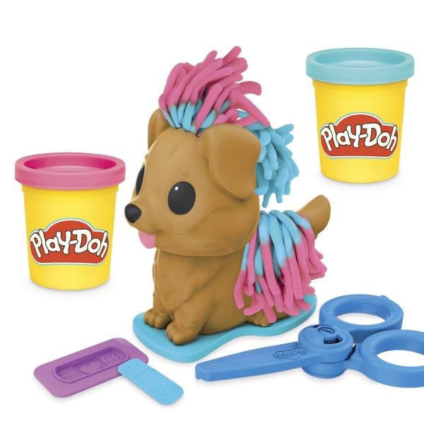 Setul Play-Doh Mini ofera copiilor o modalitate distractiva de a modela si crea diferite forme din plastilina Cu ajutorul presei si al accesoriilor incluse plastilina poate fi presata prin diverse sabloane pentru a obtine modele forme si decoratiuni variate Setul include 2 recipiente cu plastilina Play-Doh in culori diferite cu o cantitate totala de 113 g precum si accesorii pentru modelare si decupare Activitatea stimuleaza creativitatea imaginatia indemanarea si motricitatea fina 