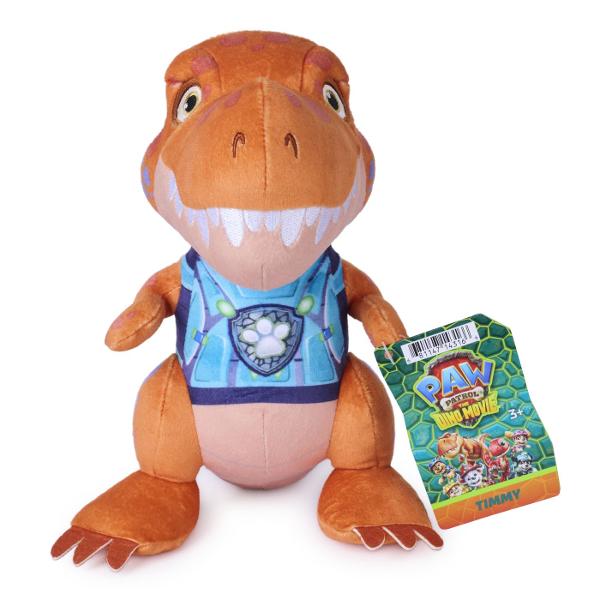 Figurina de plus Patrula Catelusilor Filmul cu Dinozauri Pup Pals este inspirata de personajele indragite din aventurile Patrula Catelusilor si este realizata din material moale si placut la atingere Designul colorat detaliile brodate si tinutele tematice inspirate din film transforma fiecare personaj intr-un companion potrivit pentru joaca imbratisari sau colectie Copiii pot recrea aventurile preferate sau pot inventa propriile misiuni alaturi de eroii Patrula Catelusilor Produsul se vinde 