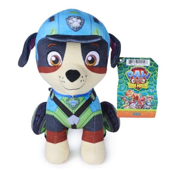 Figurina de plus Patrula Catelusilor Filmul cu Dinozauri Pup Pals este inspirata de personajele indragite din aventurile Patrula Catelusilor si este realizata din material moale si placut la atingere Designul colorat detaliile brodate si tinutele tematice inspirate din film transforma fiecare personaj intr-un companion potrivit pentru joaca imbratisari sau colectie Copiii pot recrea aventurile preferate sau pot inventa propriile misiuni alaturi de eroii Patrula Catelusilor Produsul se vinde 