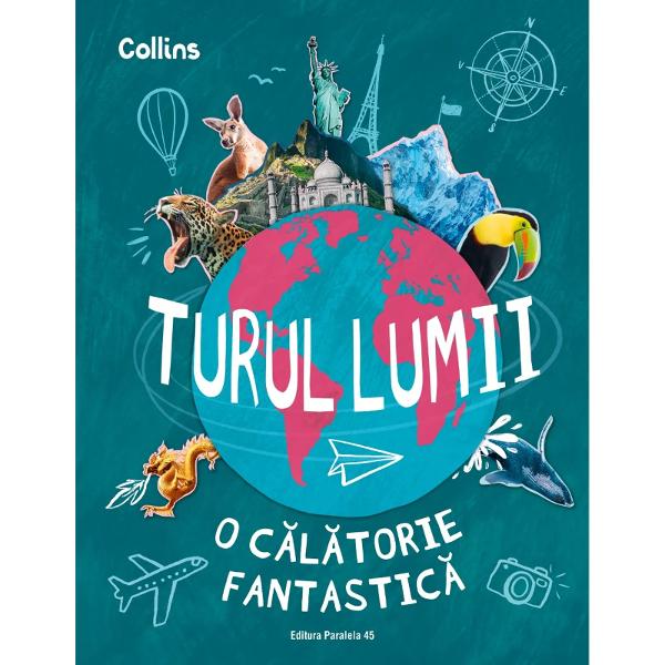 F&259;-&539;i bagajele e timpul pentru o aventur&259; &icirc;n jurul lumii&nbsp;Preg&259;te&537;te-te pentru o c&259;l&259;torie &icirc;n ritm ame&539;itor &icirc;n jurul lumii printre fotografii spectaculoase h&259;r&539;i pline de culoare &537;i o mul&539;ime de informa&539;ii fascinanteCaptivant&259; educativ&259; &537;i atr&259;g&259;toare aceast&259; minunat&259; carte cu copert&259; cartonat&259; este cadoul perfect pentru micii 