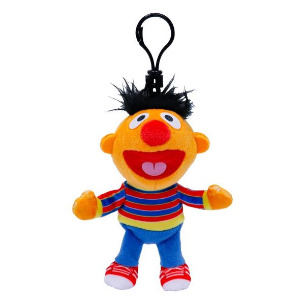 Jucarie de plus TY Beanie Babies - Sesame Street ERNIE Clip 12 cm TY34037