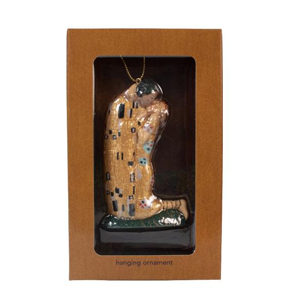 Ornament artistic inspirat de faimoasa pictur&259; &bdquo;S&259;rutul&rdquo; a lui Gustav Klimt din 1907&ndash;1908 Cuplul &icirc;mbr&259;&539;i&537;at &537;i bogata ornamenta&539;ie aurie au transformat aceast&259; capodoper&259; &icirc;ntr-un simbol universal al iubirii &537;i conexiuniidiv 
