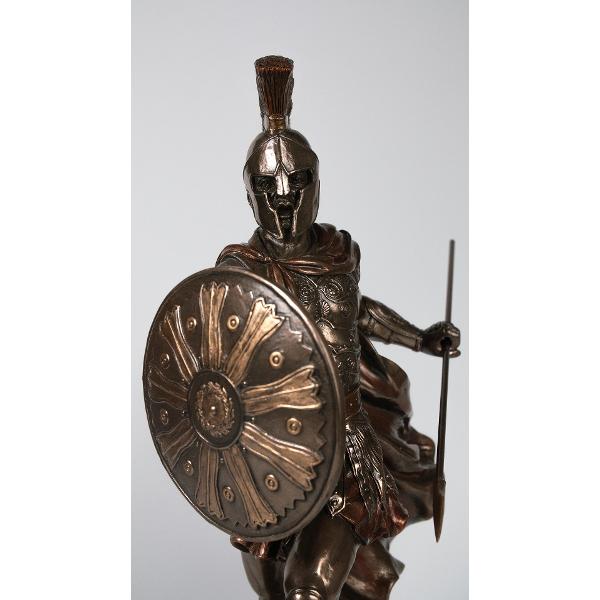 Ahile este unul dintre cei mai celebra&539;i eroi ai mitologiei grece&537;ti El simbolizeaz&259; curajul puterea &537;i priceperea de neegalat &icirc;n lupt&259; Fiind cel mai mare r&259;zboinic al R&259;zboiului Troian el a c&acirc;&537;tigat faim&259; ve&537;nic&259; prin faptele sale eroice pe c&acirc;mpul de lupt&259; Povestea sa arat&259; c&259; adev&259;rata m&259;re&539;ie este definit&259; nu doar de putere ci &537;i de onoare determinare &537;i alegerile pe 