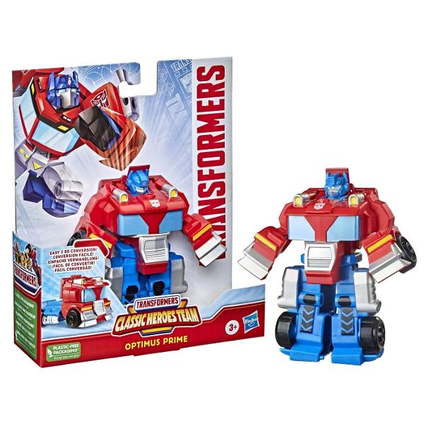 Transforma joaca in aventura cu figurina Transformers Classic Heroes Team Copiii de la 3 ani in sus isi pot imagina misiuni curajoase si pot transforma usor robotii in modul alternativ Figurinela are un design atractiv este usor de convertit si ideal pentru micii fani care vor sa recreeze scene pline de actiune sau sa isi inventeze propriile povesti eroice Colecteaza mai multe modele pentru a porni in misiuni palpitante alaturi de echipa eroilor Transformers Fiecare se vinde separat In 